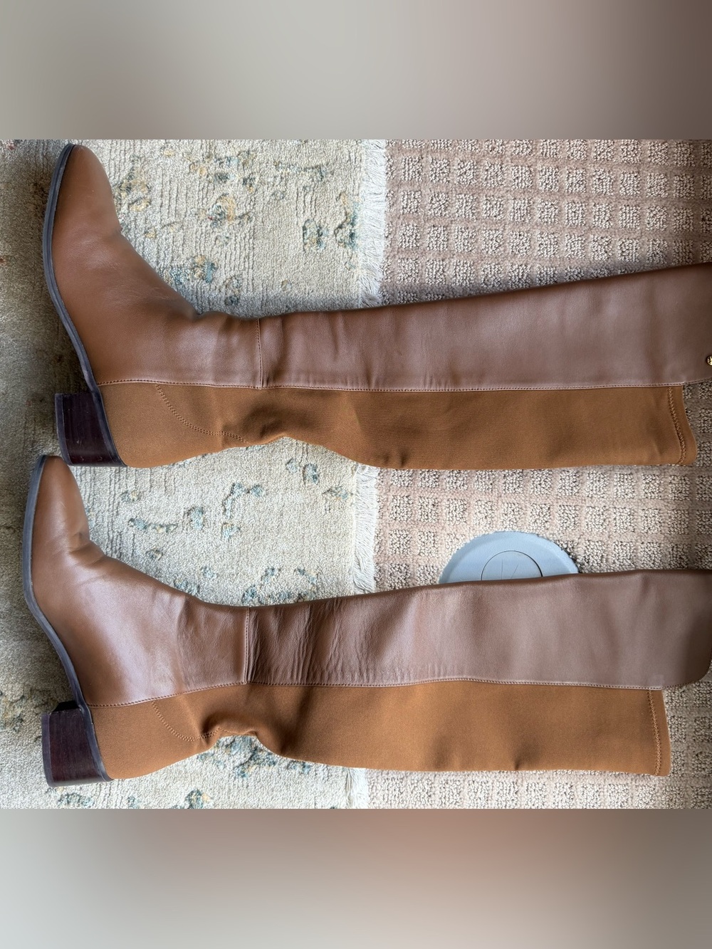 Stuart Weitzman Over-the-Knee Boots in Brown - Picture 3 of 4